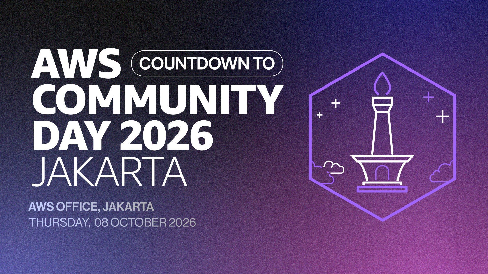 AWS UG Jakarta x Redis: Countdown to AWS Community Day